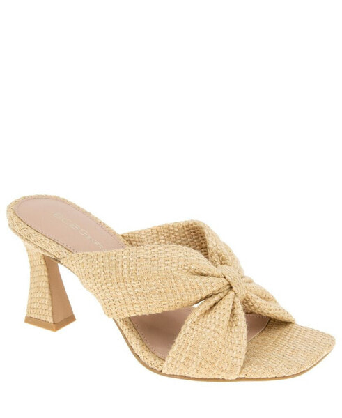 Women's Rooba Slide Raffia Dress Sandals