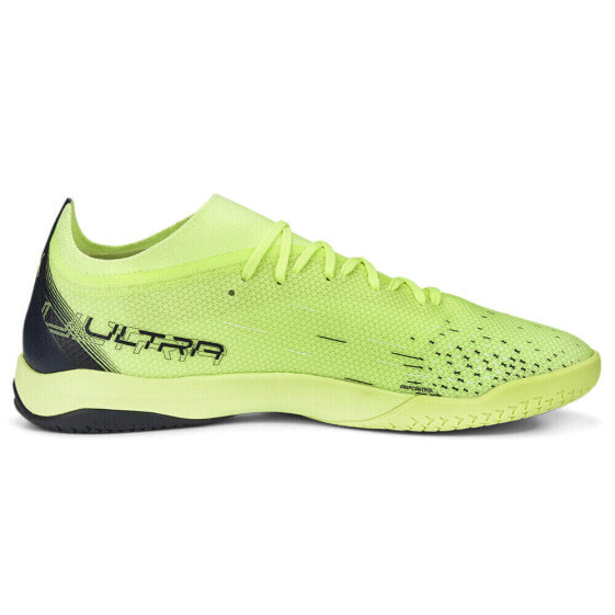 Puma Ultra Match Indoor Soccer Cleats Mens Yellow Sneakers Athletic Shoes 106904