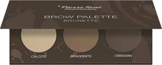 Палетка для бровей Pierre Rene Brow Palette 03 Брюнет