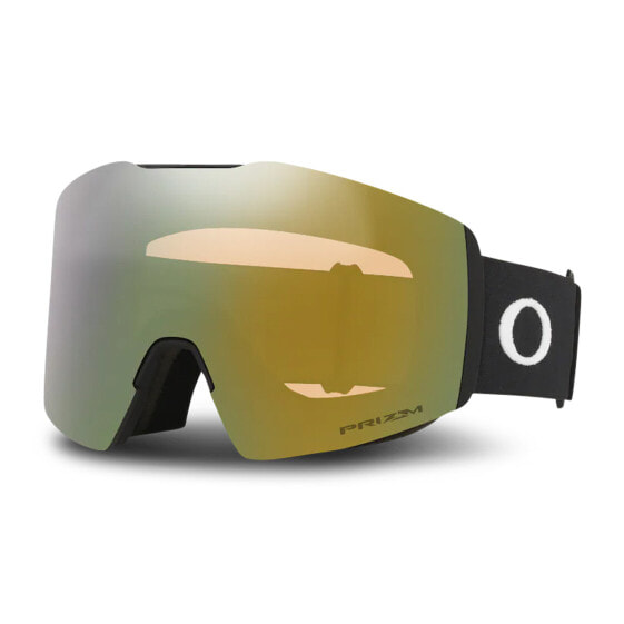 Schneemobilbrille Oakley FALL LINE L Prizm Sage Gold Mattschwarz