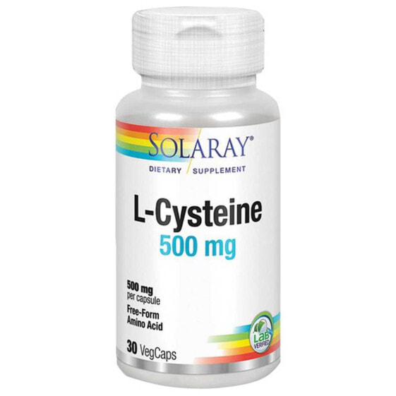 SOLARAY L-Cysteine 500mgr 30 Units