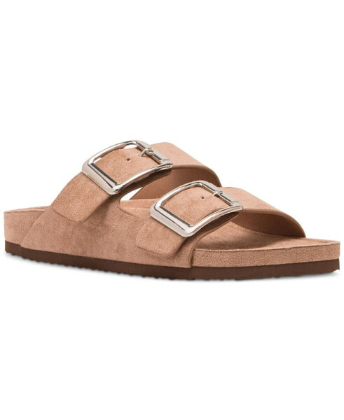 Bodie Buckle Footbed Slide Sandals