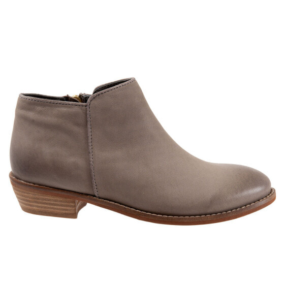 Softwalk Rocklin S1457-050 Womens Gray Narrow Ankle & Booties Boots