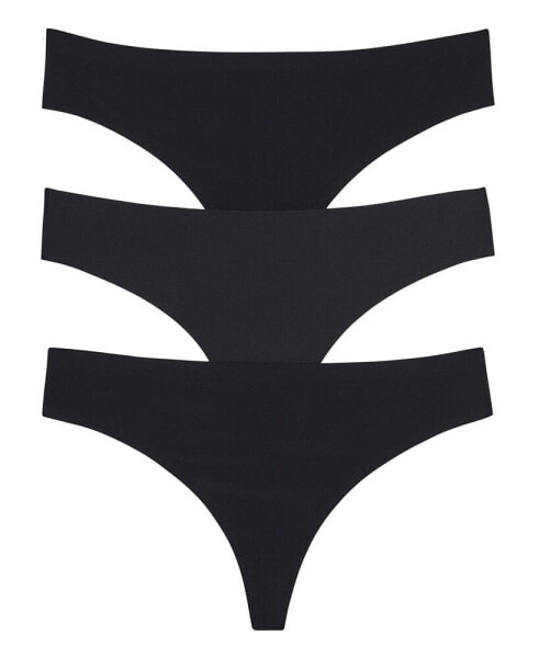 Women's Skinz Thong Underwear Set, 3 Pieces