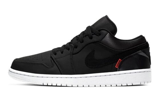 Кроссовки мужские Jordan Air Jordan 1 Low PSG Paris Saint-Germain черные