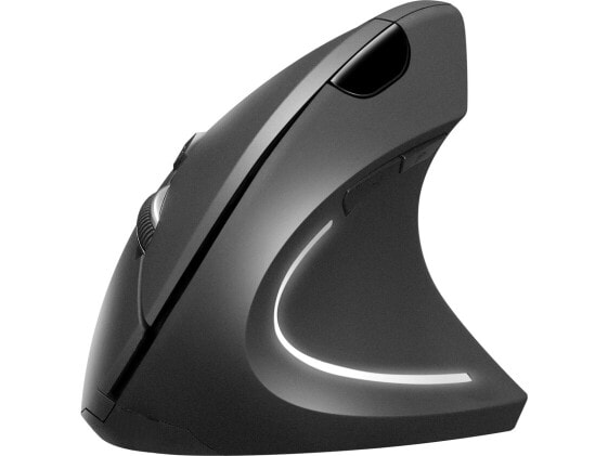 SANDBERG Wired Vertical Mouse - Right-hand - Vertical design - Optical - USB Type-A - 2400 DPI - Black
