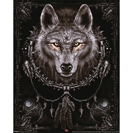 PYRAMID INTERNATIONAL Mini Wolf Dreams Spiral Poster