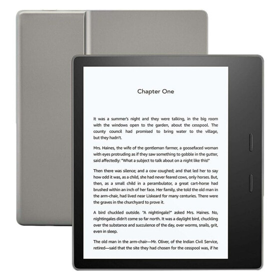 Эл. книга Kindle Oasis Серый Графитовый Нет 8 Гб 7"