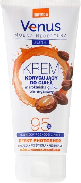 Korrigierende Körpercreme mit Arganöl und marokkanischer Tonerde