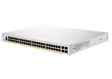 Cisco CBS350-48FP-4X-EU - Managed - L2/L3 - Gigabit Ethernet (10/100/1000) - Rack mounting