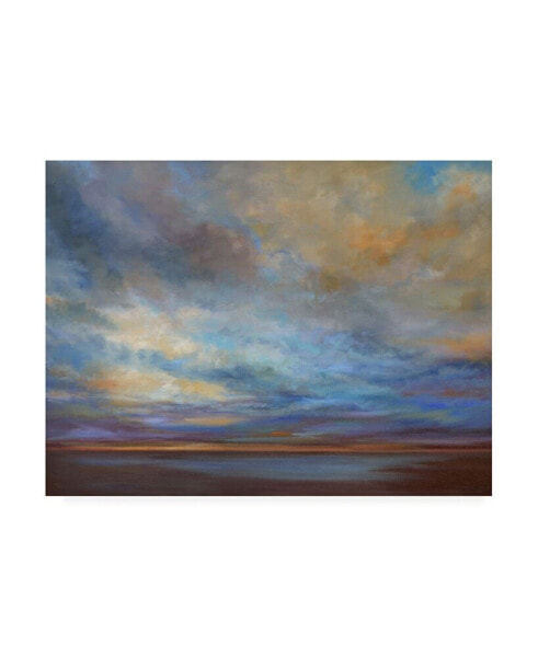 Sheila Finch Coastal Clouds I Canvas Art - 15.5" x 21"