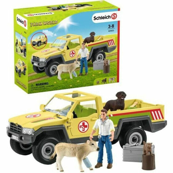 Игровой набор Schleich Визит ветеринара на ферму