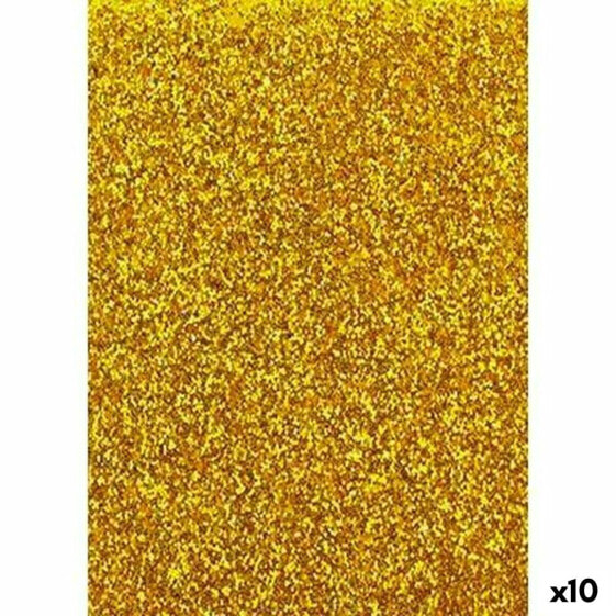 бумага Fama Glitter Резина Eva Позолоченный 50 x 70 cm (10 штук)
