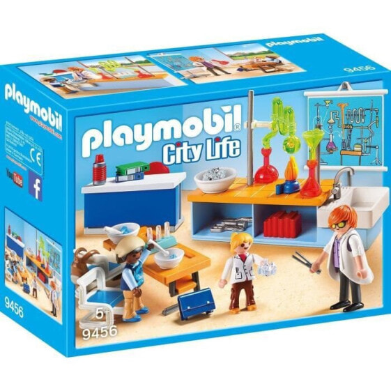 Игровой набор Playmobil Physics Chemistry Class School Lab Класс физики и химии (Школьная лаборатория)