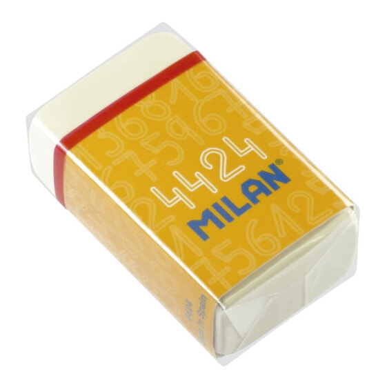Ластик мягкий MILAN Box 24 Soft Synthetic Rubber Eraser (цветной картонный чехол и упаковка)