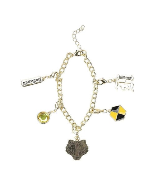 Hufflepuff Interchangeable Charm Bracelet