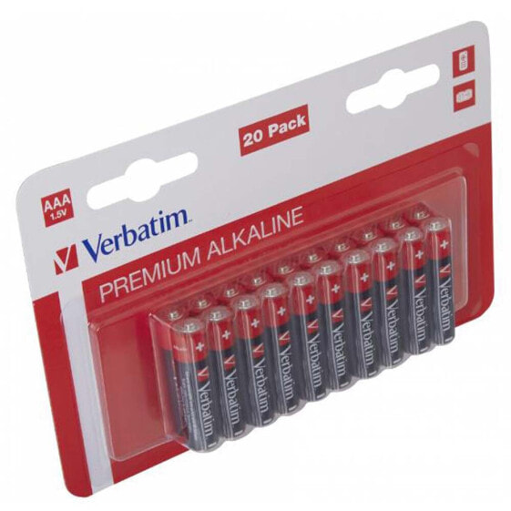 VERBATIM AA Alkaline Battery 20 Units