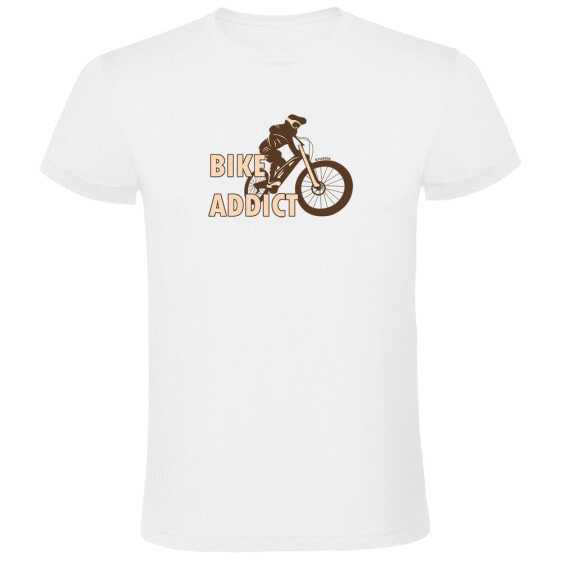 KRUSKIS Bike Addict short sleeve T-shirt