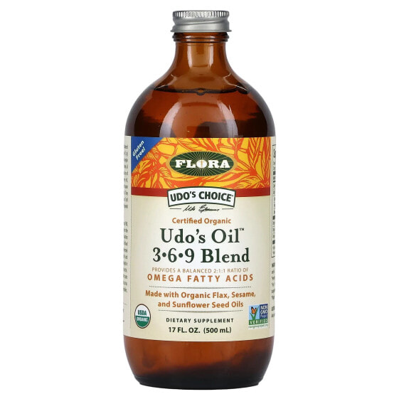 Udo's Oil 3-6-9 Blend, 17 fl oz (500 ml)