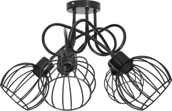 Lampa sufitowa Orno MARBELLA lampa wisząca moc max. 5x60W, E27, czarna