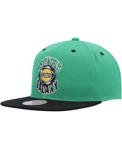Men's Green LA Galaxy Breakthrough Snapback Hat