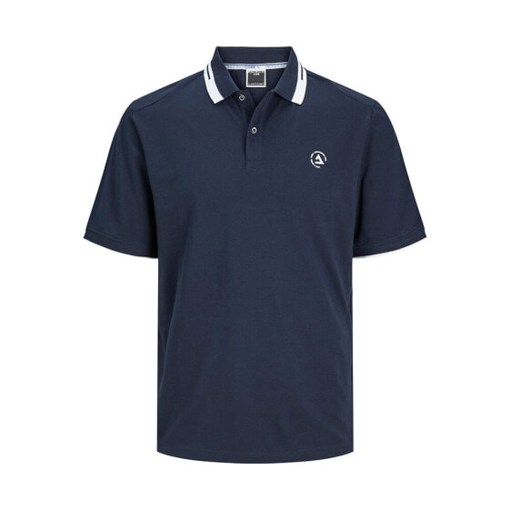 JACK & JONES Hass Logo short sleeve polo