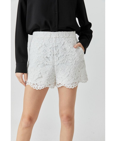 Women's Lace Shorts