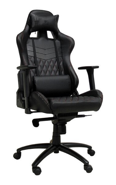 LC-Power LC-GC-3 - Padded seat - Padded backrest - Black - Black - Faux leather - Foam - Faux leather - Foam