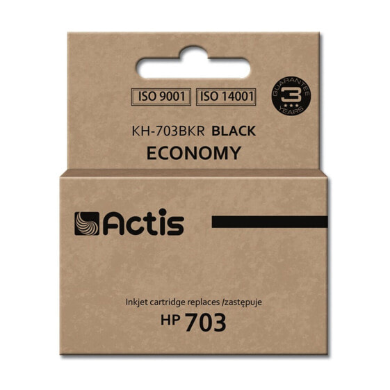 Картридж с оригинальными чернилами Actis KH-703BKR Чёрный