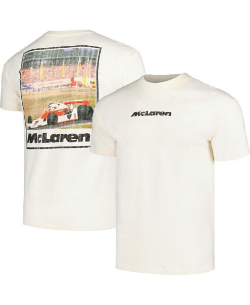 Men's Natural McLaren F1 Team Retro Circuit T-Shirt