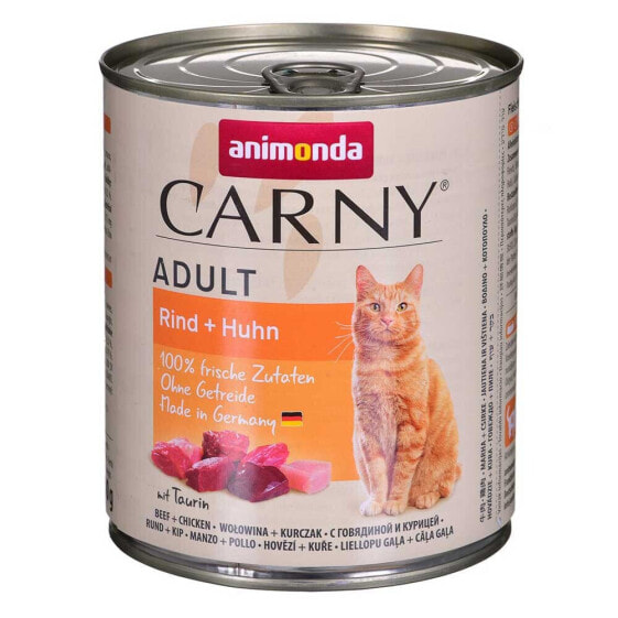 ANIMONDA Carny Adult Beef With Chicken 800g Wet Cat Food