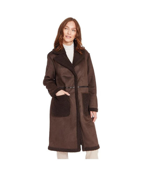 Women's Sharika Faux Shearling Coat