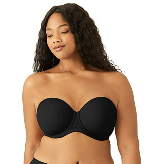 Wacoal womens Red Carpet Strapless Full Busted Underwire Bra, Black, 36DD