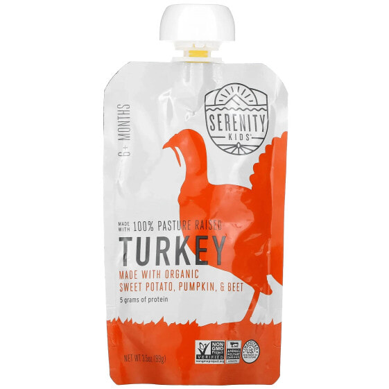 Turkey with Organic Sweet Potato, Pumpkin, & Beet, 6+ Months, 3.5 oz (99 g)