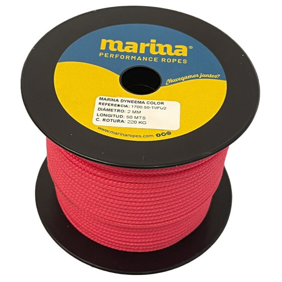 MARINA PERFORMANCE ROPES Marina Dyneema Color 50 m Rope