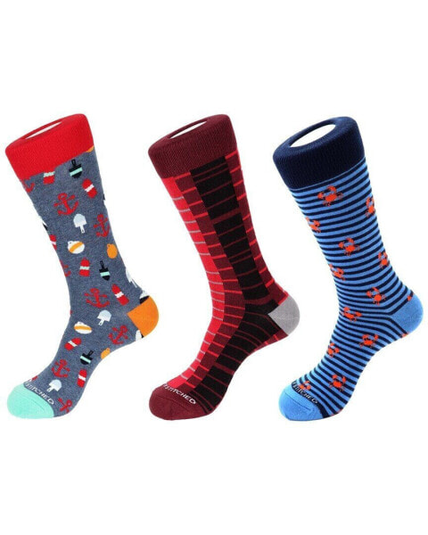 Unsimply Stitched 3Pk Crew Socks Men's