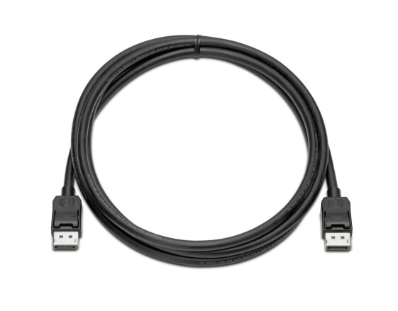 HP DisplayPort Cable Kit - 2 m - DisplayPort - DisplayPort - Male - Male - Black