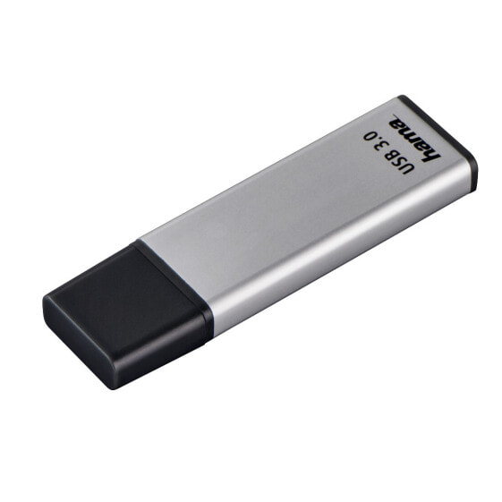 Флеш-накопитель USB Hama Classic - 128 ГБ - 3.2 Gen 1 (3.1 Gen 1) - Cap - Silver