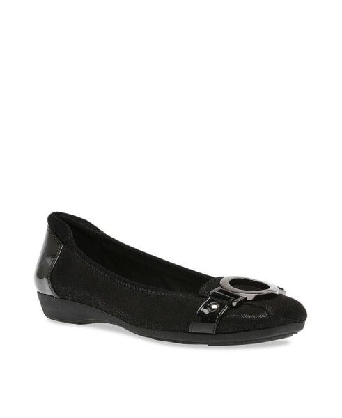 Women's Umeko Square-Toe Ballet Flats