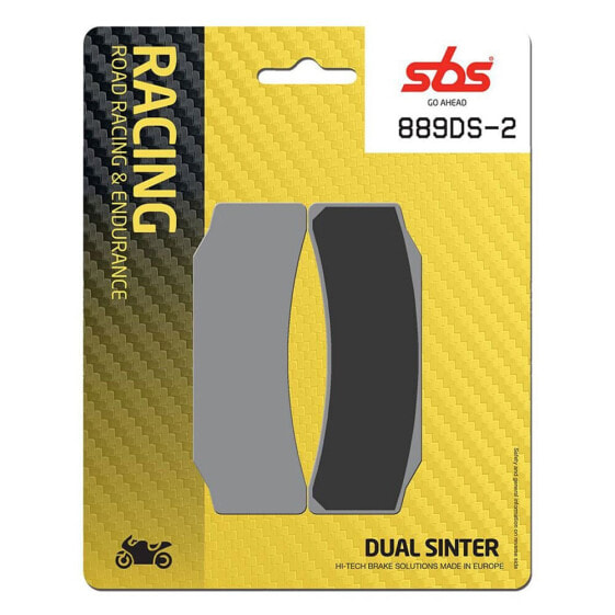 SBS Dual Dynamic Racing Concept 889DS-2 Sintered Brake Pads