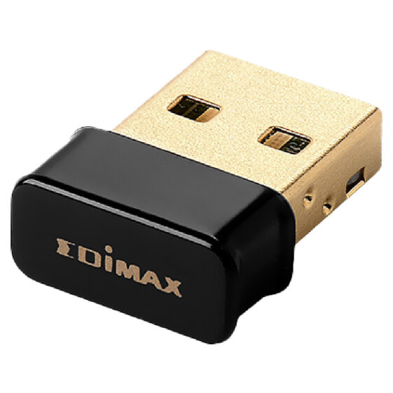 Беспроводной USB адаптер Edimax EW-7811Un V2 - Wi-Fi 4 (802.11n) - 150 Mbit/s - черный