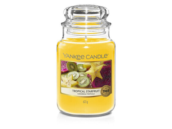 Scented candle Classic large Tropica l Starfruit 623 g