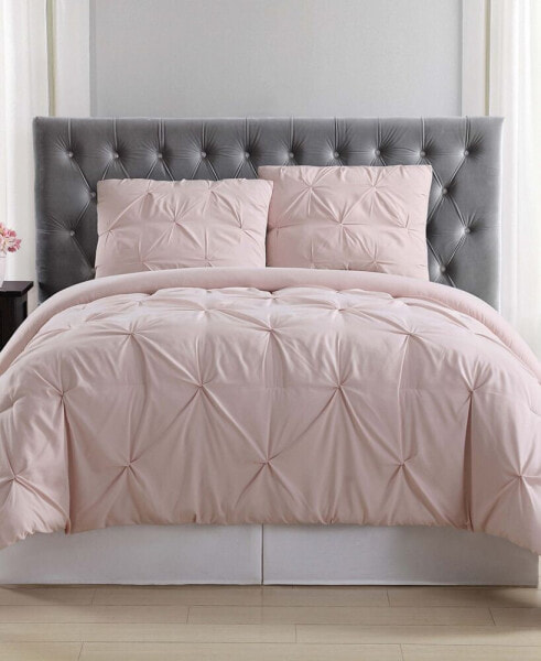 Pleated King Duvet Set