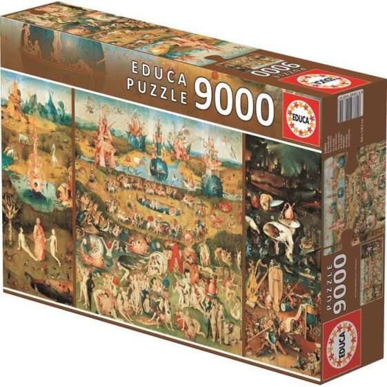 EDUCA Puzzle Garden of Delights 9000 Teile