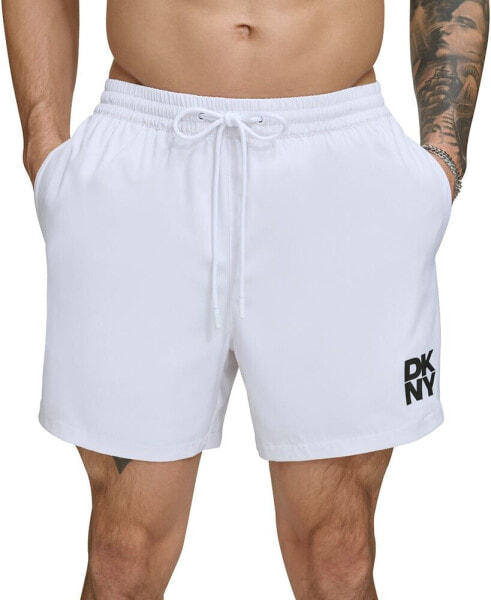 Men's Core Logo Stretch 5" Volley Shorts