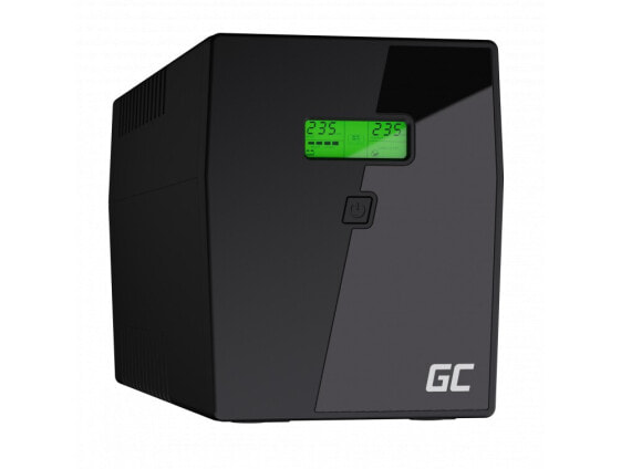Green Cell ИБП UPS04 - Линейно-интерактивный - 1.999 кВА - 900 Вт - Синусоида - 220 В - 240 В