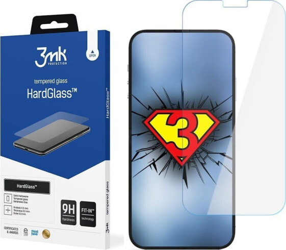 3MK Szkło hartowane 3MK HardGlass Apple iPhone 14 Plus/14 Pro Max