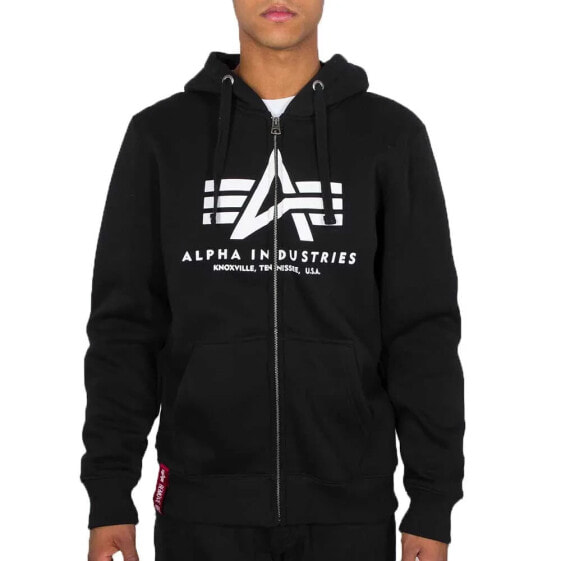 ALPHA INDUSTRIES Basic full zip sweatshirt