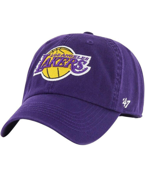 Men's Purple Los Angeles Lakers Classic Franchise Fitted Hat
