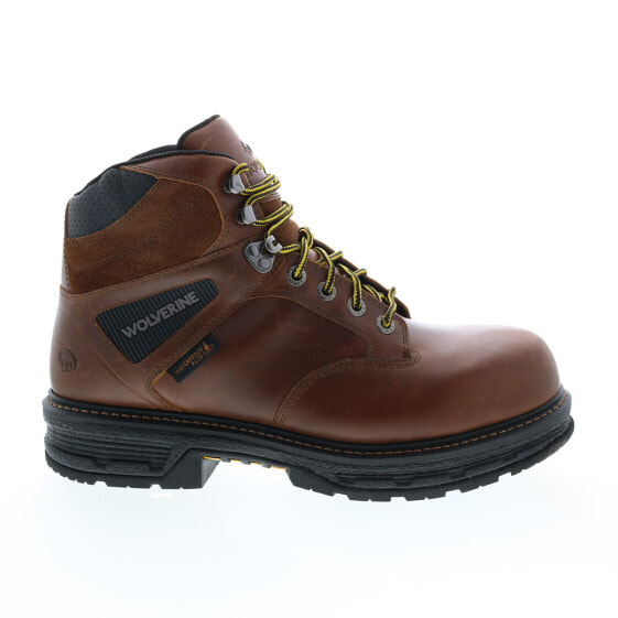 Wolverine Hellcat Ultraspring Waterproof 6" W200153 Mens Brown Work Boots